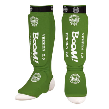 Boom Cotton Knitted Muay Thai/MMA Shin Guards XMARTIAL