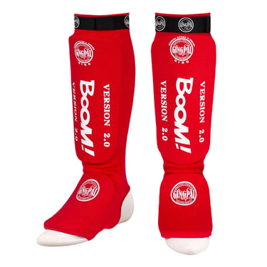 Boom Cotton Knitted Muay Thai/MMA Shin Guards XMARTIAL