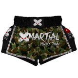 Camo Muay Thai Shorts XMARTIAL