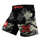 Cat Laser Eyes 2.0 Hybrid BJJ Shorts XMARTIAL