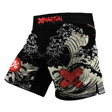 Cat Laser Eyes 2.0 Hybrid BJJ Shorts XMARTIAL