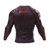 Cat Laser Eyes BJJ Rash Guard XMARTIAL