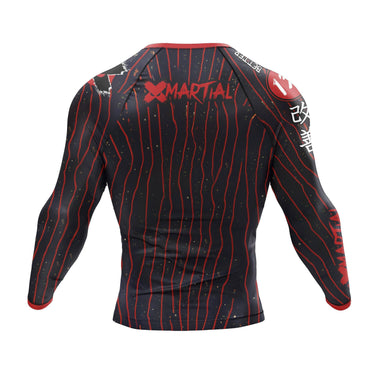 Cat Laser Eyes BJJ Rash Guard XMARTIAL