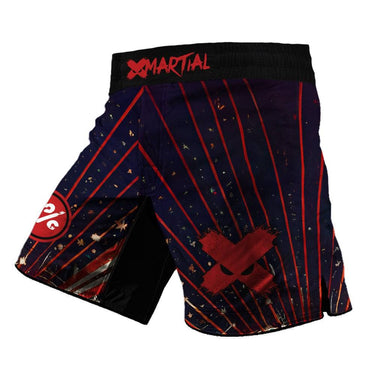 Cat Laser Eyes Kids BJJ Shorts XMARTIAL