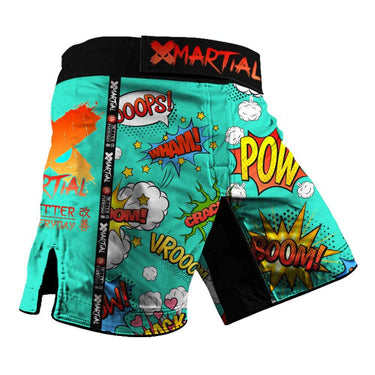 Comic Hero Hybrid BJJ Shorts XMARTIAL