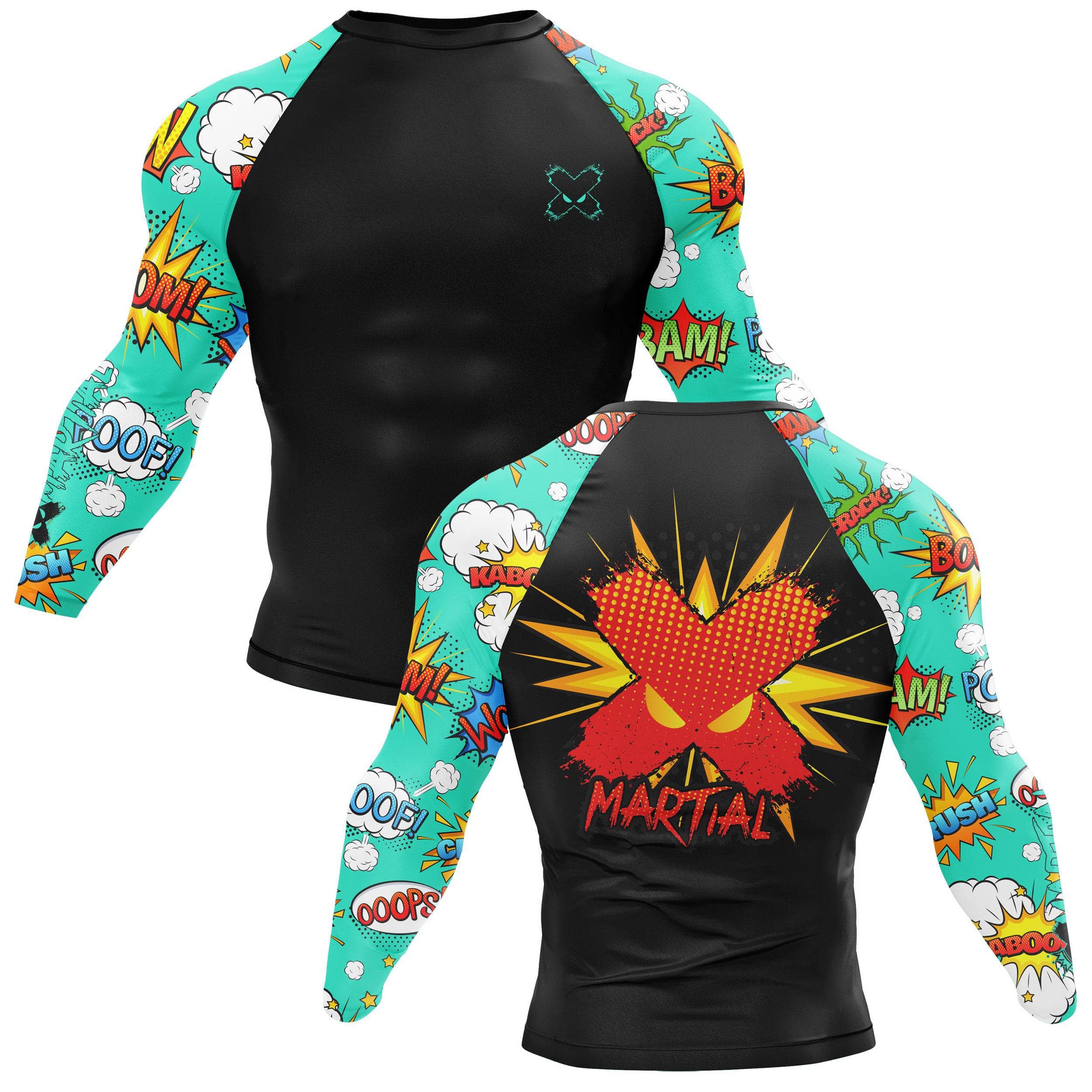 Comic Hero Rash Guard XMARTIAL