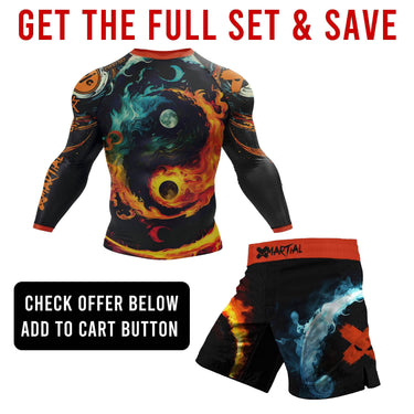 Cosmic Harmony 2.0 Hybrid BJJ Shorts XMARTIAL
