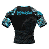 Crab Ride BJJ Rash Guard XMARTIAL