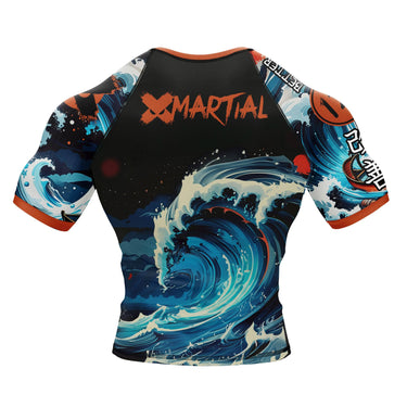 Crab Ride BJJ Rash Guard XMARTIAL