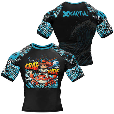 Crab Ride BJJ Rash Guard XMARTIAL