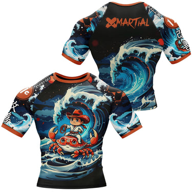 Crab Ride BJJ Rash Guard XMARTIAL