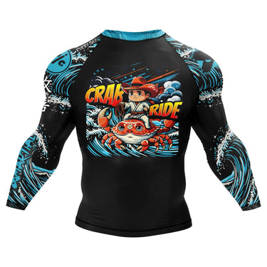 Crab Ride BJJ Rash Guard XMARTIAL