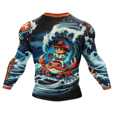 Crab Ride BJJ Rash Guard XMARTIAL