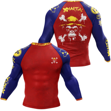 Crowned Chaos BJJ Rash Guard XMARTIAL