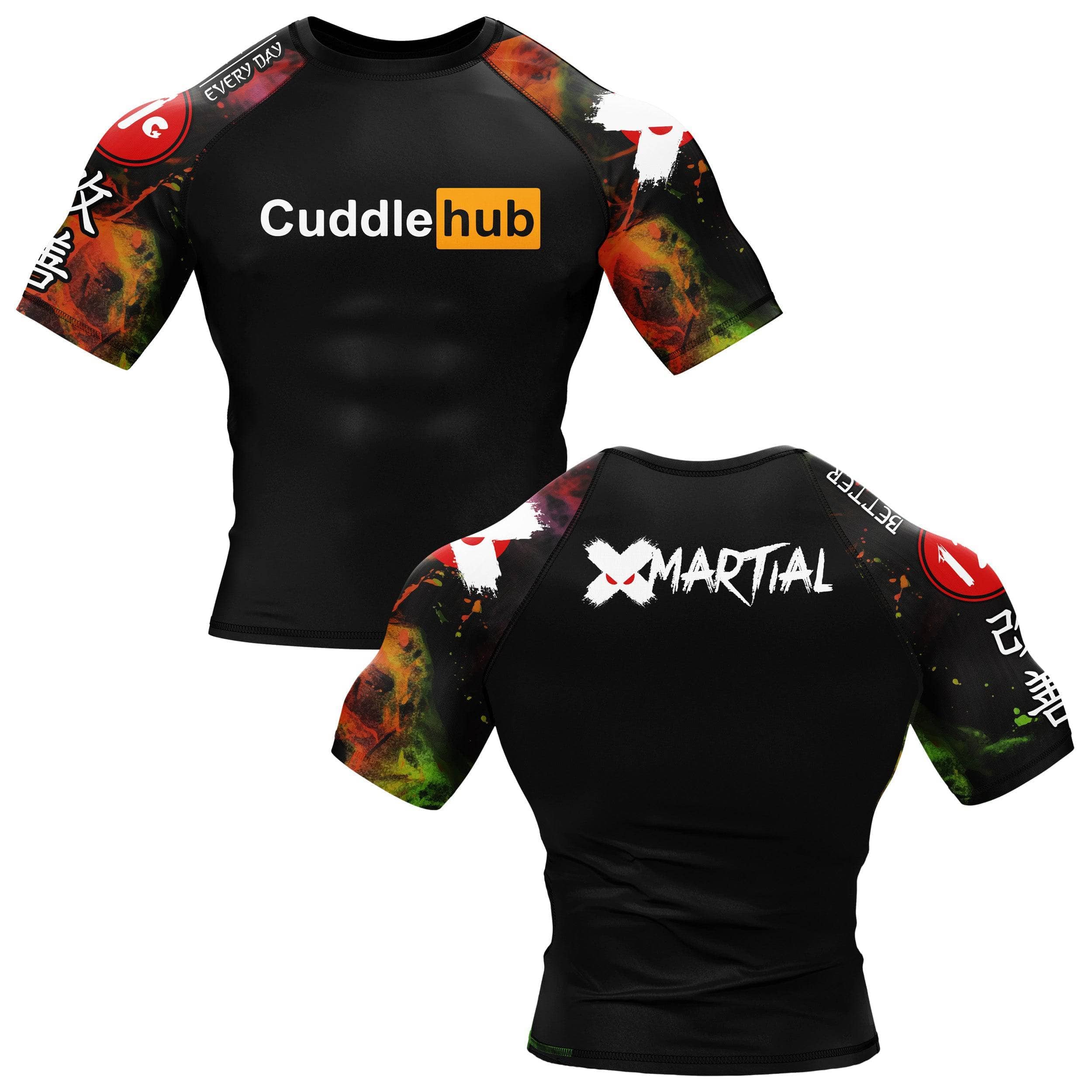 CuddleHub BJJ Rash Guard - XMARTIAL