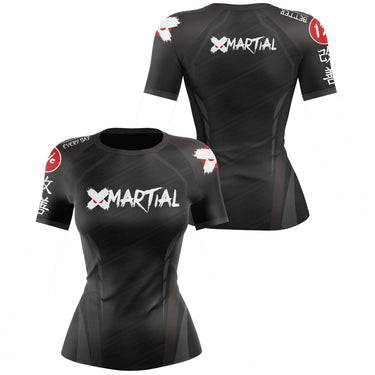 Cyborg Women's Rank BJJ Rash Guard XMARTIAL