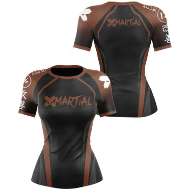 Cyborg Women's Rank BJJ Rash Guard XMARTIAL