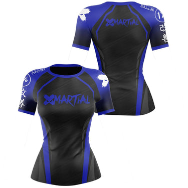 Cyborg Women's Rank BJJ Rash Guard XMARTIAL
