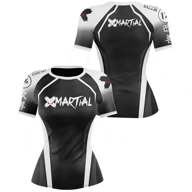 Cyborg Women's Rank BJJ Rash Guard XMARTIAL