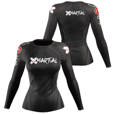 Cyborg Women's Rank BJJ Rash Guard XMARTIAL