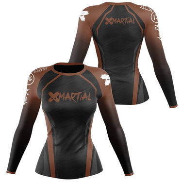 Cyborg Women's Rank BJJ Rash Guard XMARTIAL