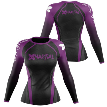 Cyborg Women's Rank BJJ Rash Guard XMARTIAL