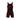 XMARTIAL Dark Crimson Wrestling Singlet - back