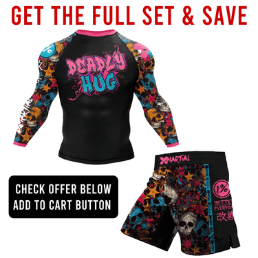 Deadly Hug 2.0 Hybrid BJJ Shorts XMARTIAL