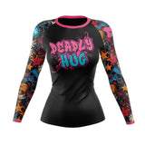 Deadly Hug Women's BJJ Rash Guard XMARTIAL