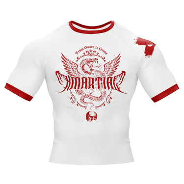 Death Roll BJJ Rash Guard XMARTIAL
