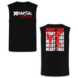 Diagonal Kick Muay Thai Shirts XMARTIAL