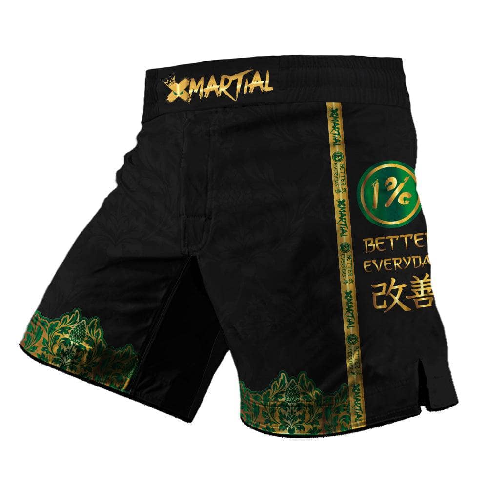 Emerald 2.0 Hybrid BJJ/MMA Shorts XMARTIAL