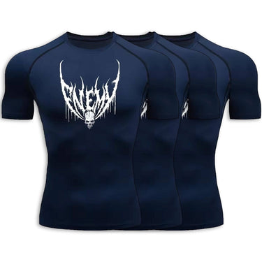 Enemy Navy Compression Shirt XMARTIAL