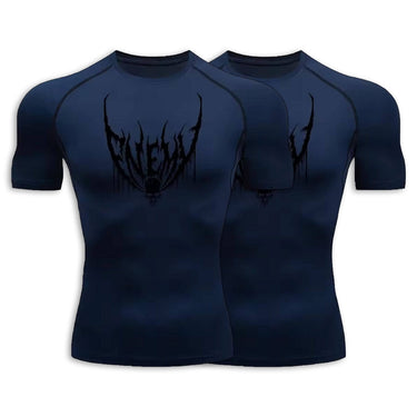 Enemy Navy Compression Shirt XMARTIAL