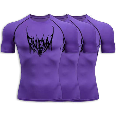 Enemy Purple Compression Shirt XMARTIAL