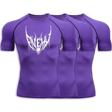 Enemy Purple Compression Shirt XMARTIAL