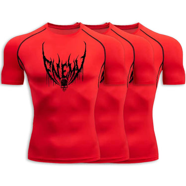 Enemy Red Compression Shirt XMARTIAL