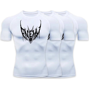 Enemy White Compression Shirt XMARTIAL