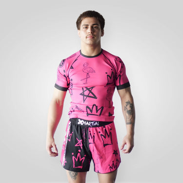 Flamazing BJJ Rash Guard XMARTIAL