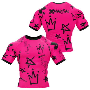Flamazing BJJ Rash Guard XMARTIAL