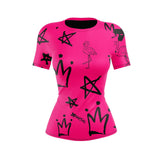 Flamazing Women's BJJ Rash Guard XMARTIAL