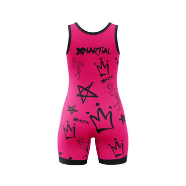 Flamazing Women's Wrestling Singlet XMARTIAL