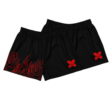 Flaming Inferno Hoochie Daddy Shorts XMARTIAL