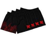 Flaming Inferno Hoochie Daddy Shorts XMARTIAL