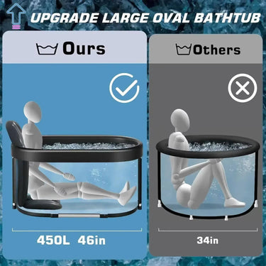 Freeze Inflatable Cold Plunge Tub XMARTIAL