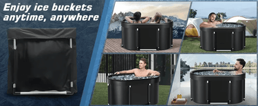 Freeze Inflatable Cold Plunge Tub XMARTIAL