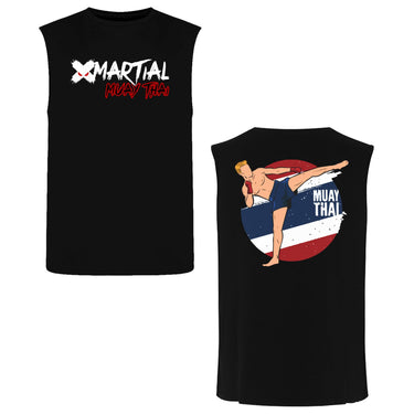 Front Kick Muay Thai Shirts XMARTIAL