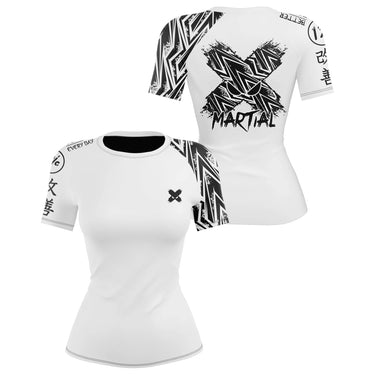 Full Minimalist Women's Rank BJJ Rash Guard XMARTIAL