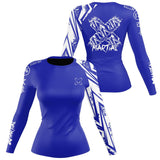 Full Minimalist Women's Rank BJJ Rash Guard XMARTIAL