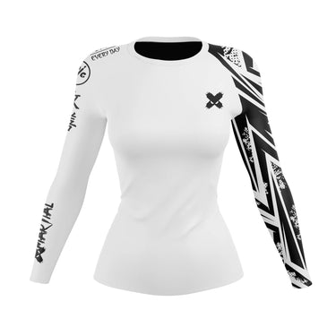 Full Minimalist Women's Rank BJJ Rash Guard XMARTIAL